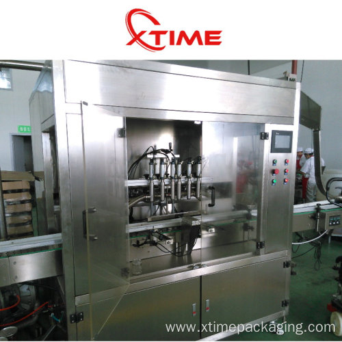 Automatic liquid hand wash soap filling machine filling